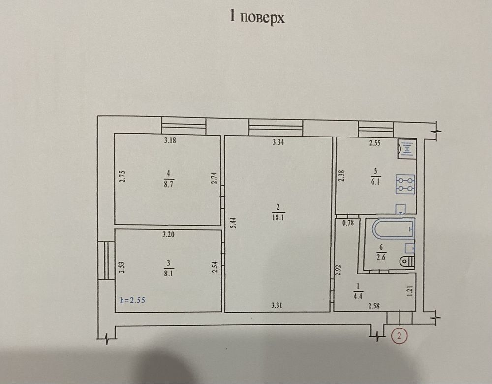 Продам квартиру с. Біологічне.