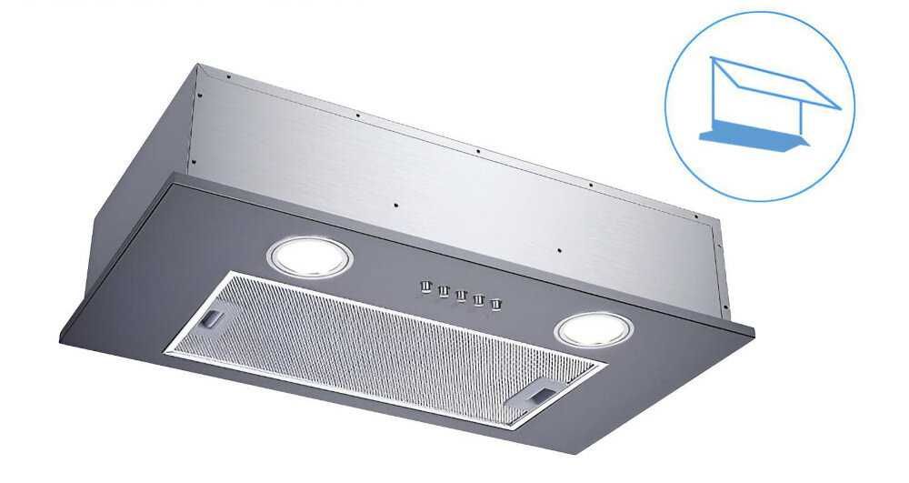 Okap kuchenny CANDY CBG52SX podszafkowy 168 m³/h  NOWY, LED, gwarancja