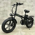 СУПЕР ЦІНА‼️ Електровелосипед Фетбайк Складний 1000W, 24Ah Пас система
