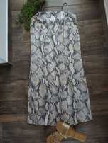 Luźna sukienka satynowa H&M