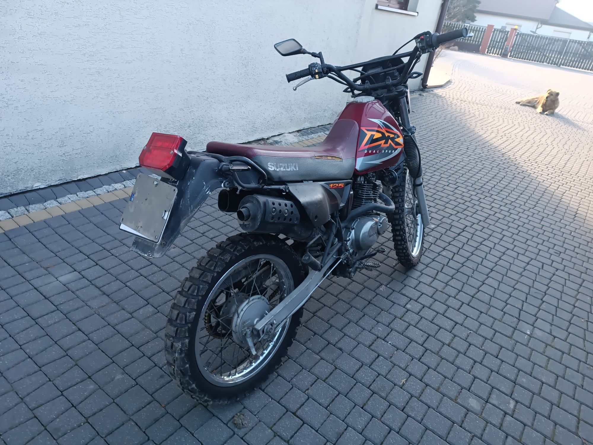 Suzuki dr 125 zamiana zamienię na motocykl quad cross prl auto bus