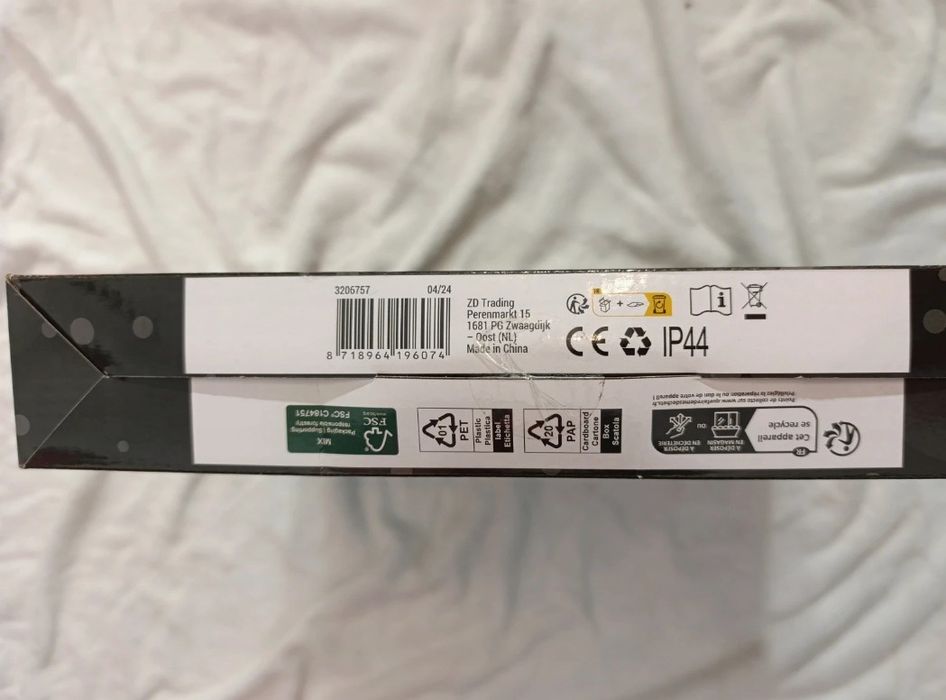Kula świetlana LED – wielokolorowa 30 cm