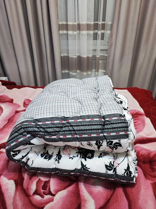 Одеяло зимнее/Ковдра зимова вовняна, бязь, 140х205