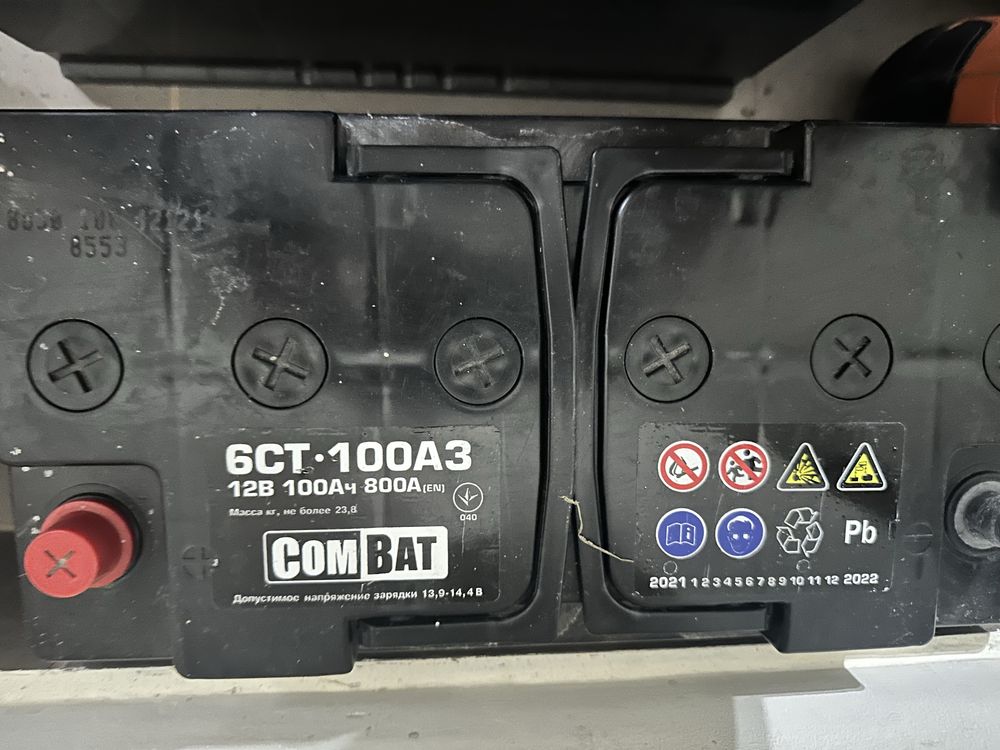 Акумулятор 6CT-100A3 12V 100Ah 850A R+