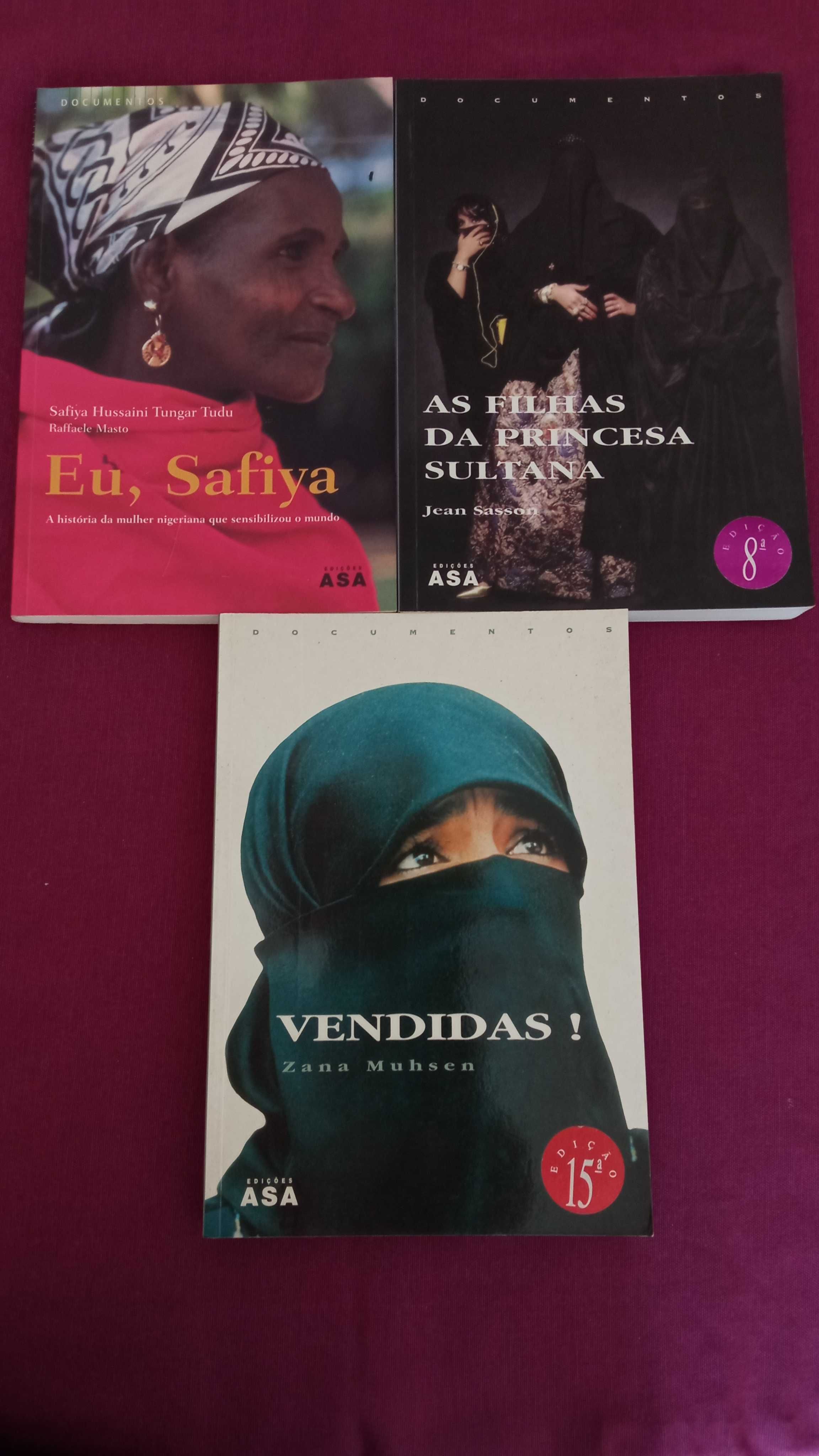 Livros documentais: Filhas da Princesa Sultana; Eu Safiya