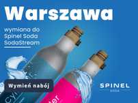 WYMIANA gaz CO2 do SODASTREAM Warszawa i okolice Spinelsoda