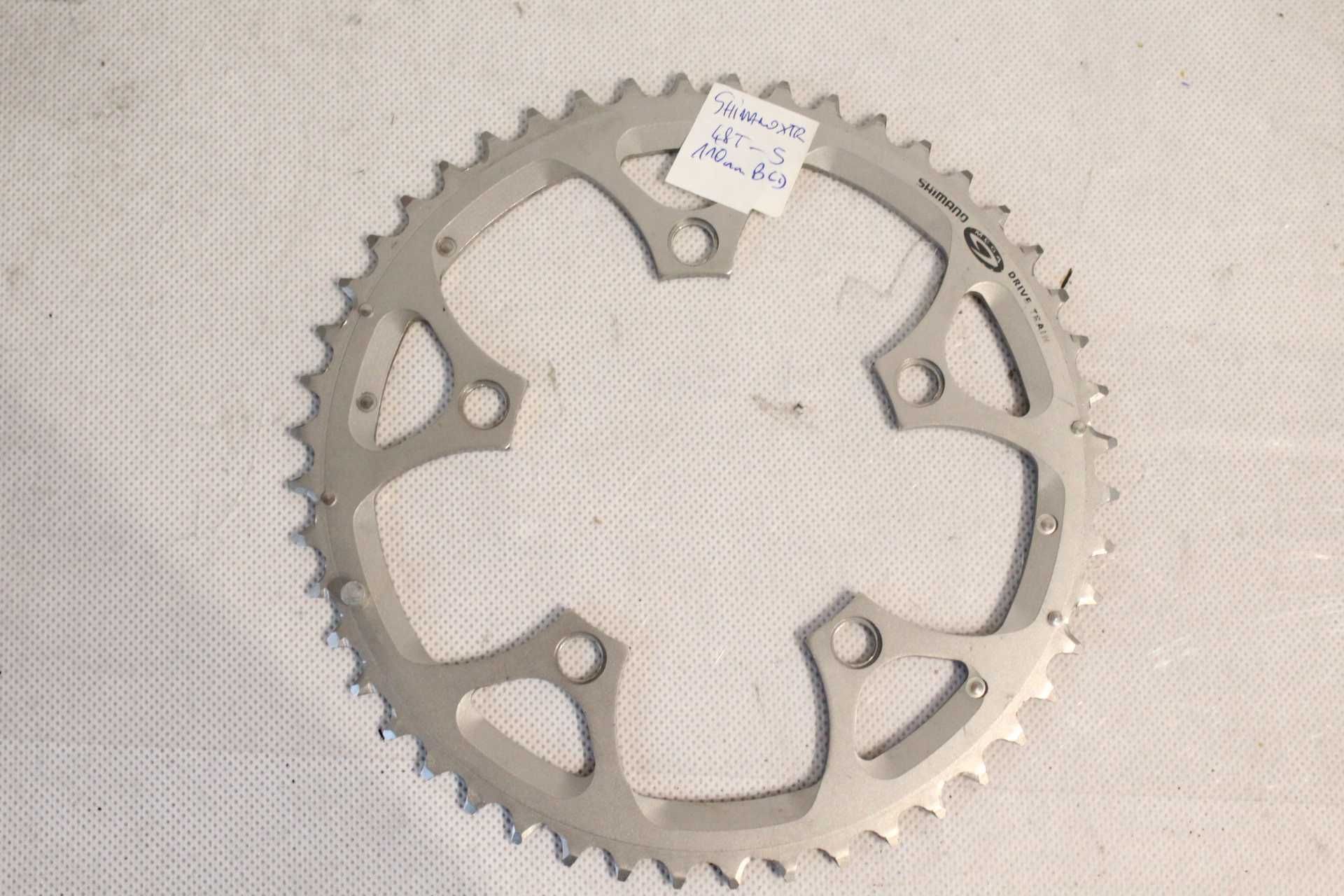NOS shimano XTR blat zębatka rowerowa 48T 110 mm BCD aluminium CL4