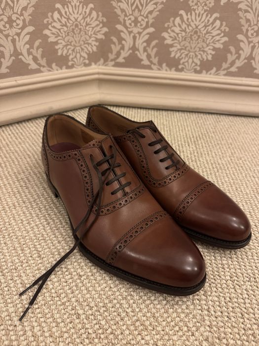 Чоловічі туфлі англійського бренду Loake. Англія.