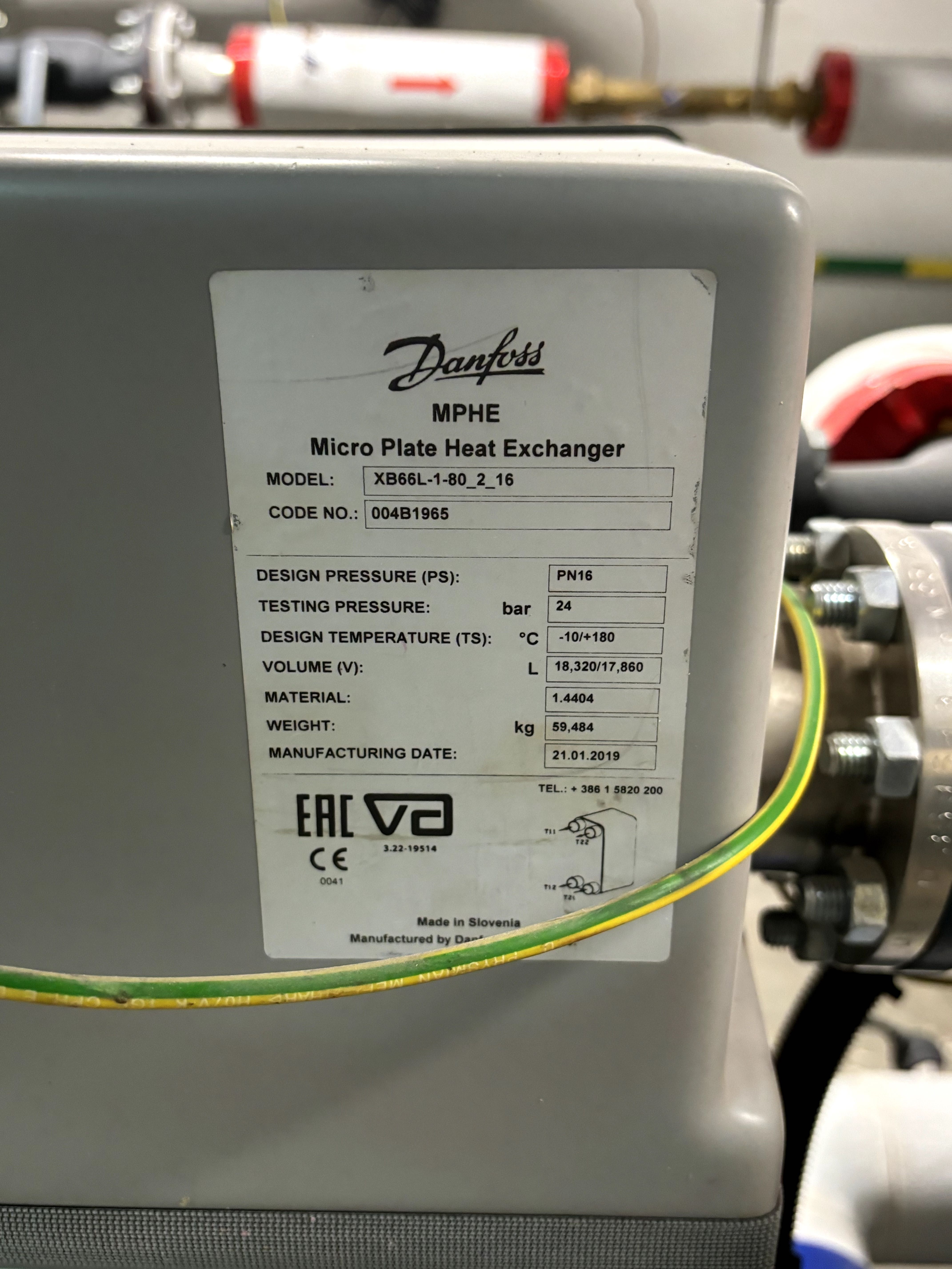 Węzeł cieplny Danfoss 800 kW