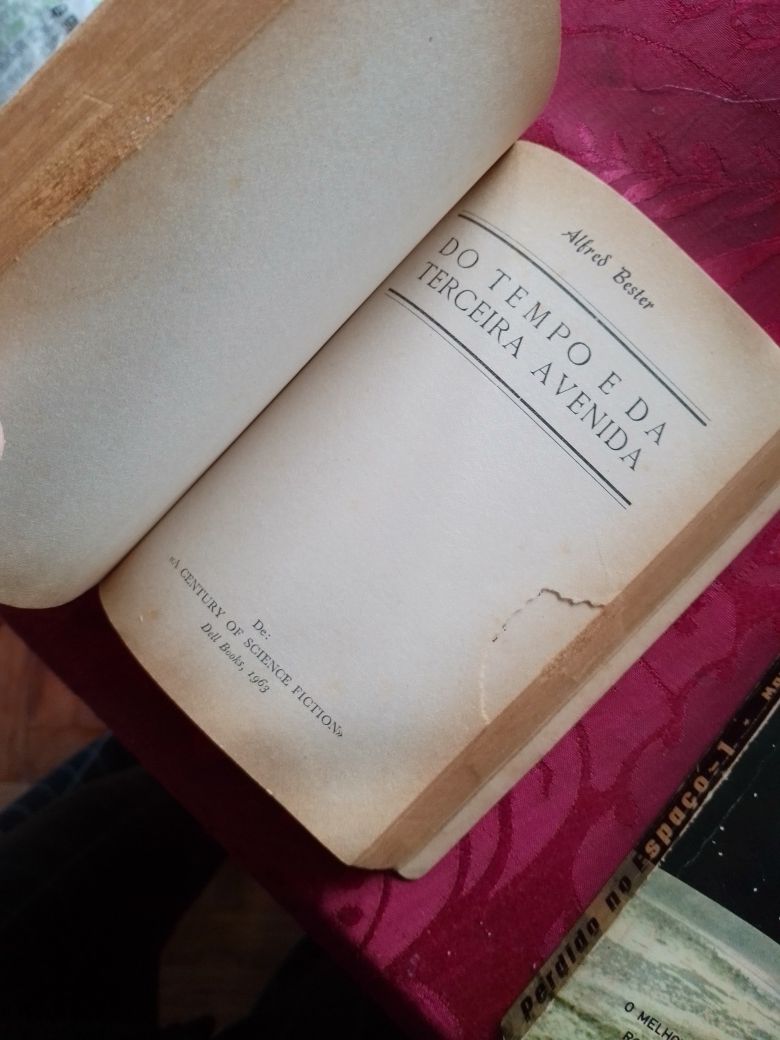 Livros Números muito baixos da coleçao F.cientifica  argonauta Desde2E