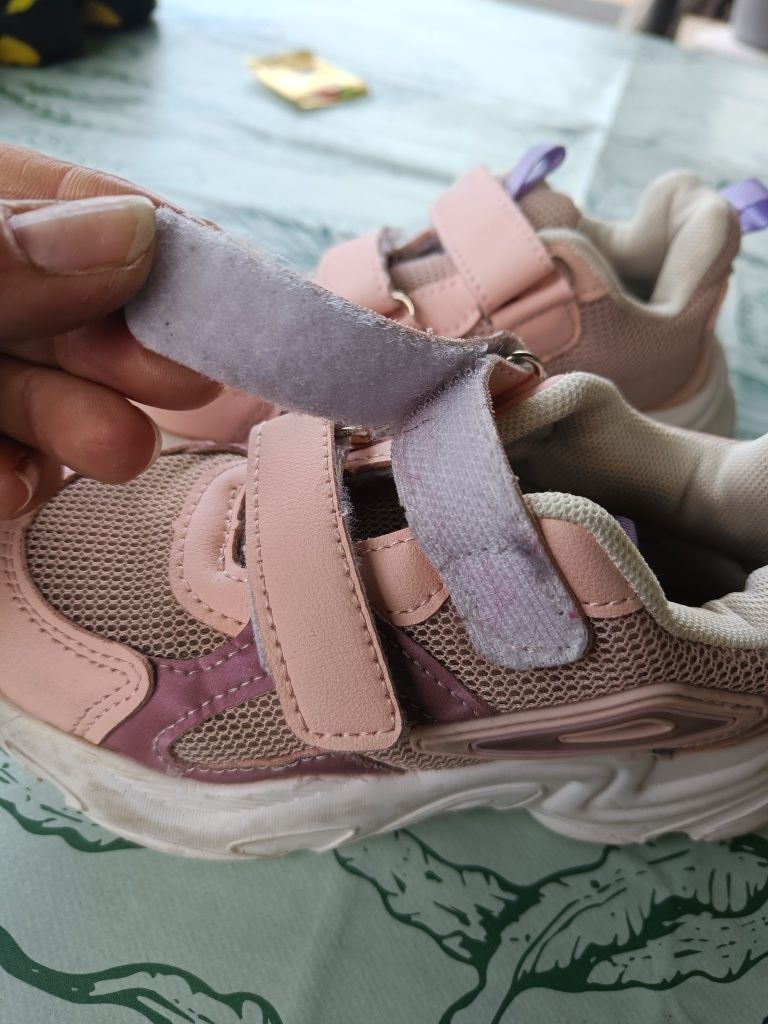 Sneakersy adidasy różowe 28 trampki siateczka