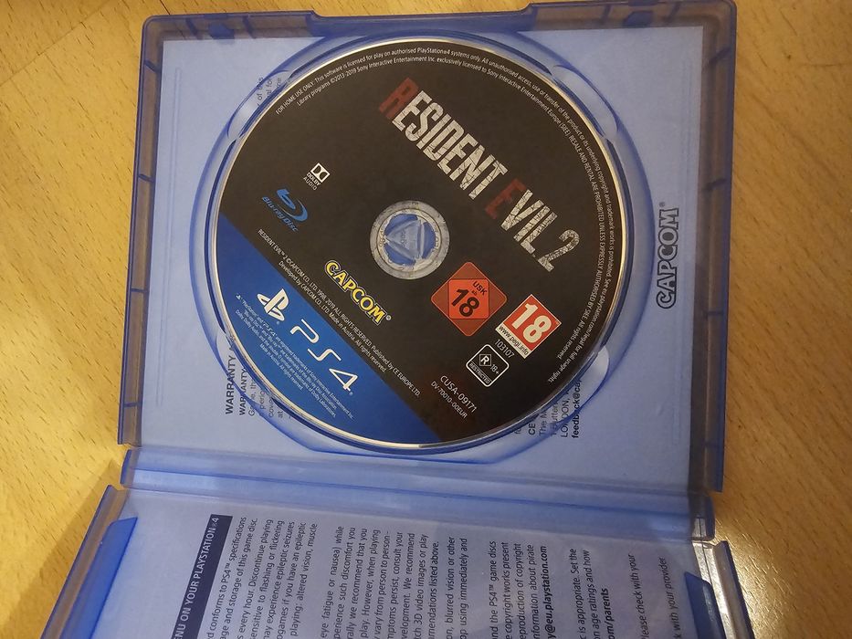 Resident Evil 2 gra ps4