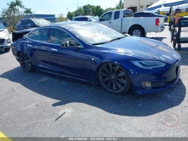 Розборка Tesla Model S P85 Performance
