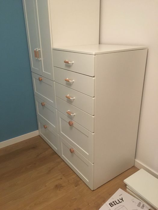 Ikea Platsa/Smastad szafy przewijak