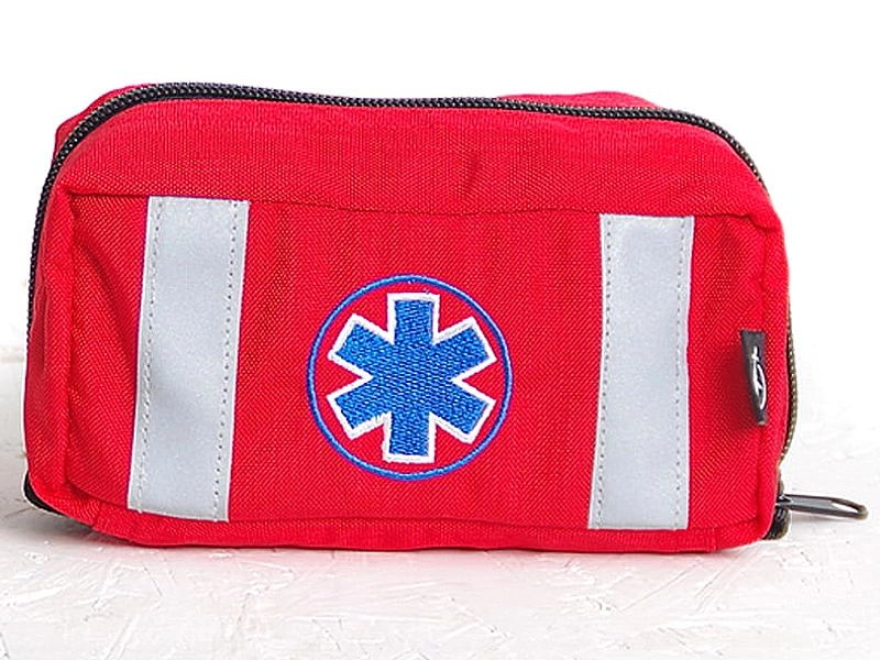 Mini Apteczka osobista z wyposażeniem AOMini Cordura NorthWind odblask