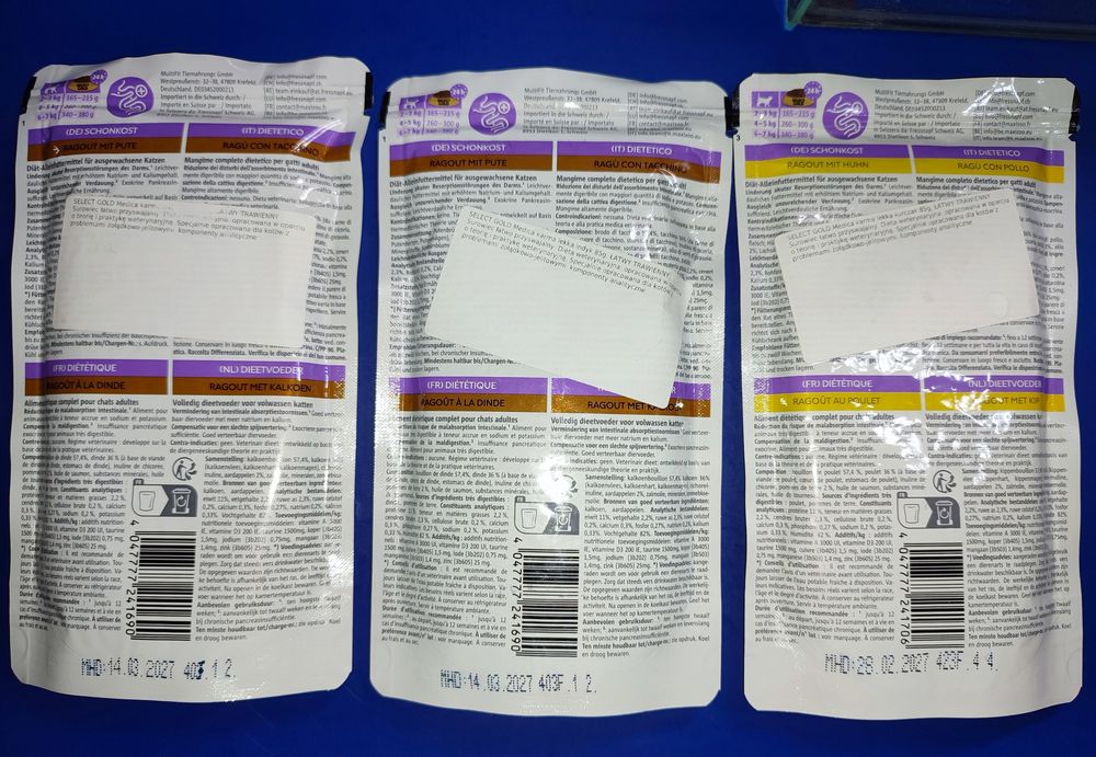 Medica Schonkost 3x85g karma weterynaryjna dla kotów