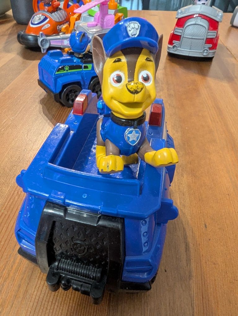Psi patrol pojazdy pieski