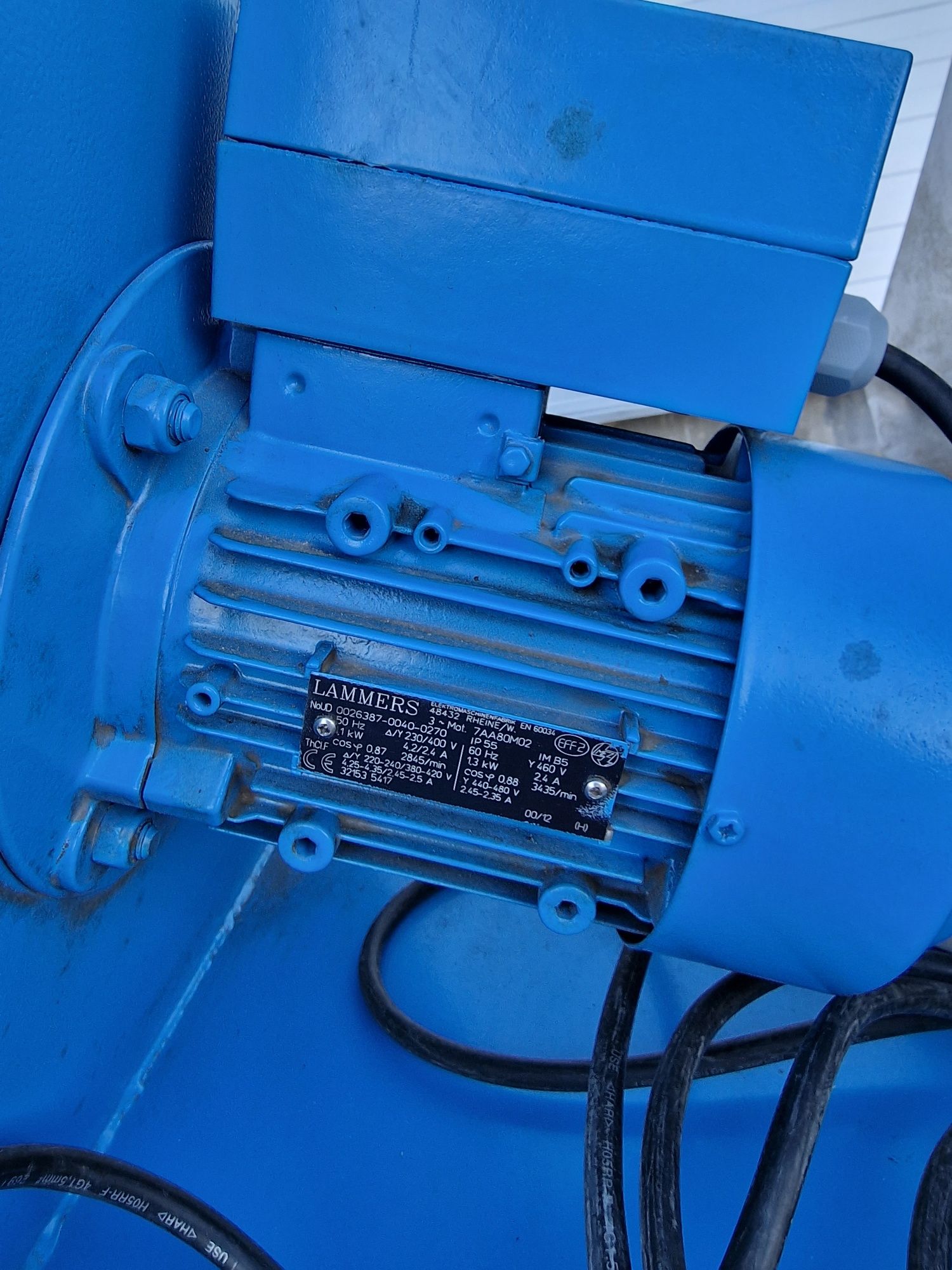 Odciąg do trocin Hocker Polytechnik  Wentylator wyciąg