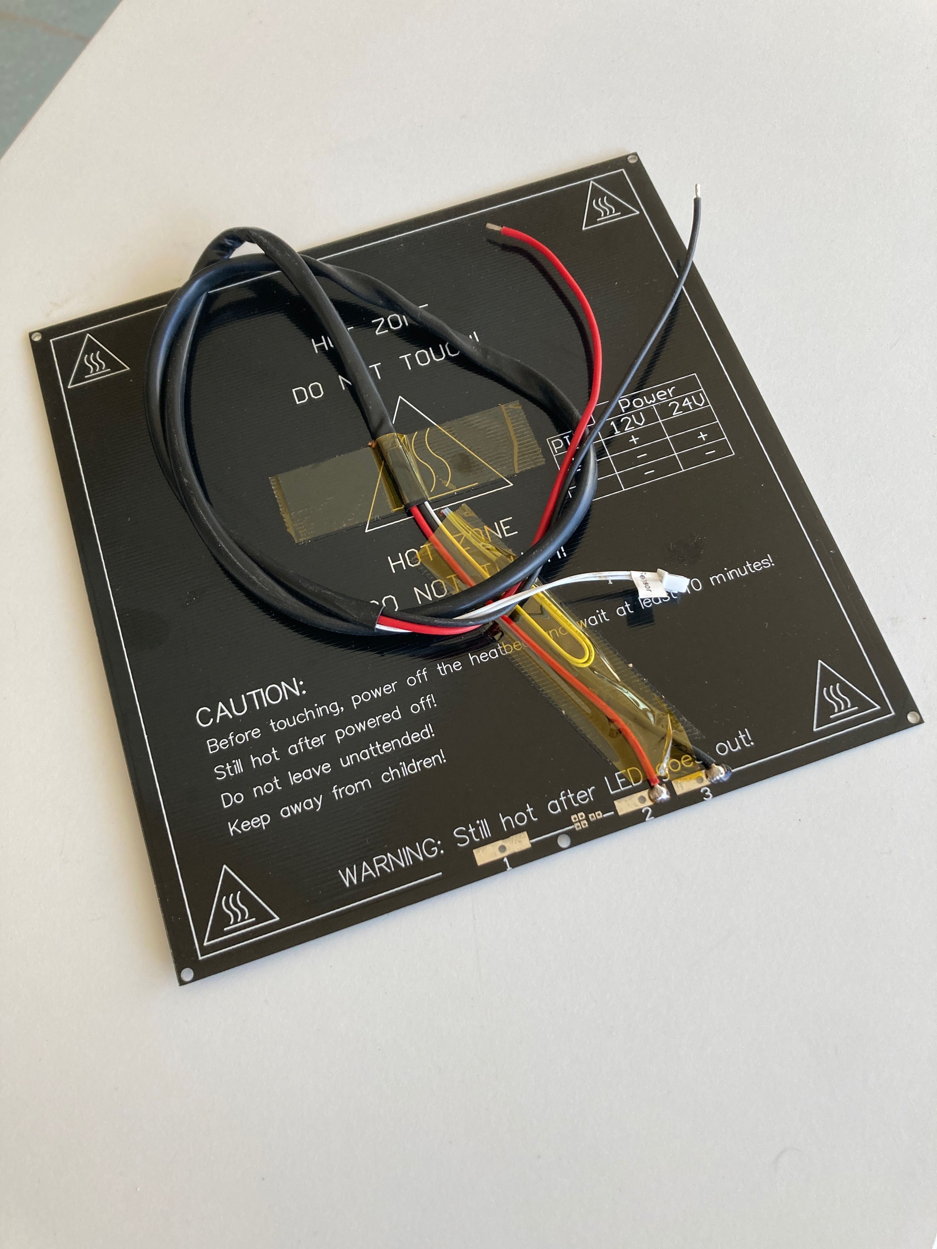 Mesa Aquecida (Heat Bed) para Impressora 3D