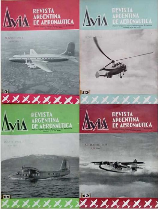 AVIA Revista de aviação 1947-48