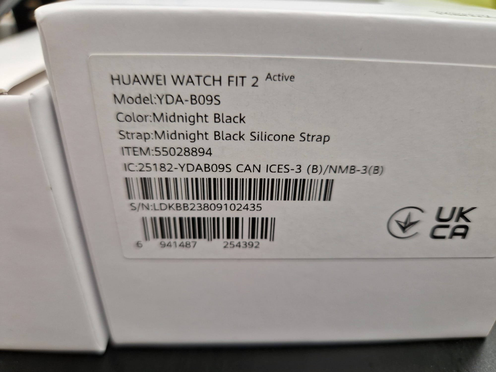 Smartwatch Huawei fit 2
