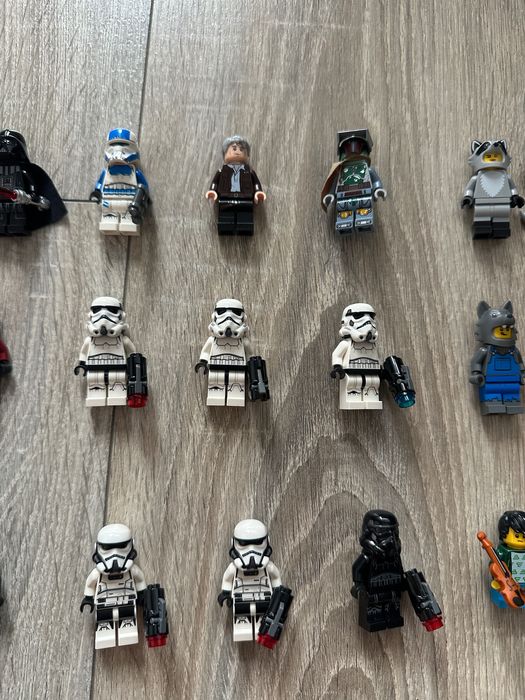 Фігурки Lego Star wars та серія мініфігурок