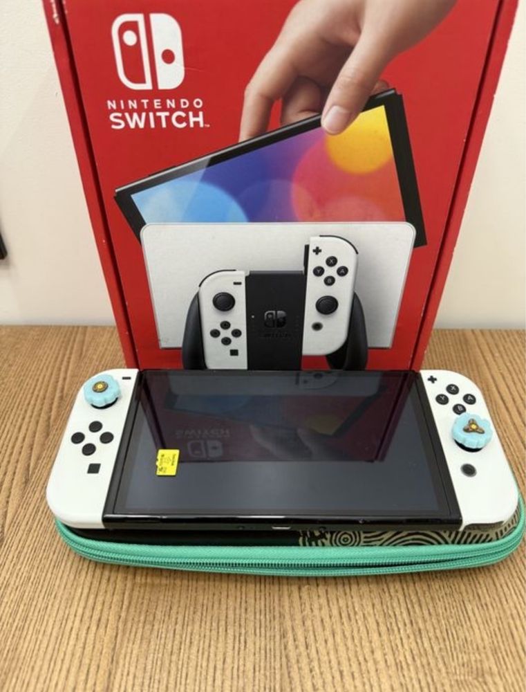 Консоль комплект Nintendo Switch Oled 64 +MicroSD +ігри #ConsoleGarage