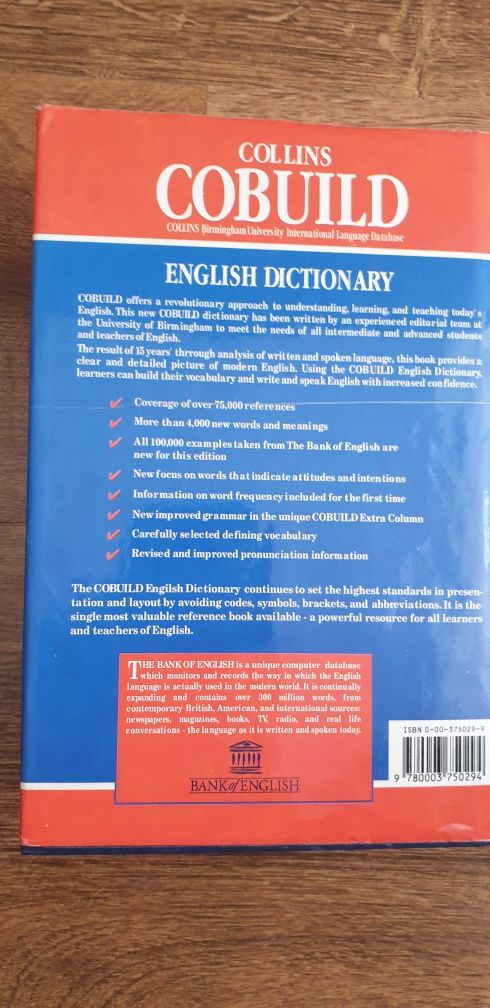 Słownik języka angielskiego.
