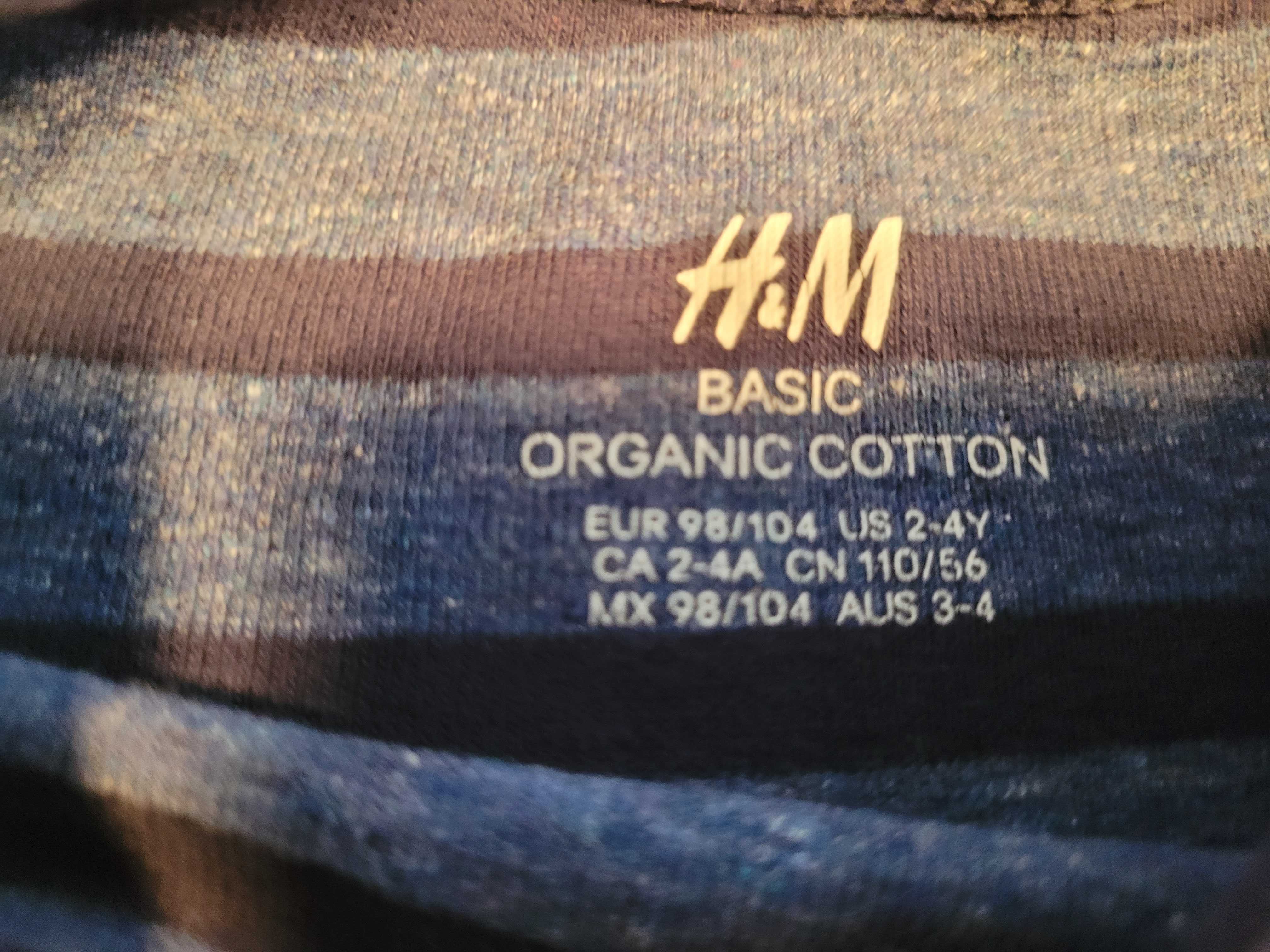 Bluzka H&M 98 104 dla chłopca