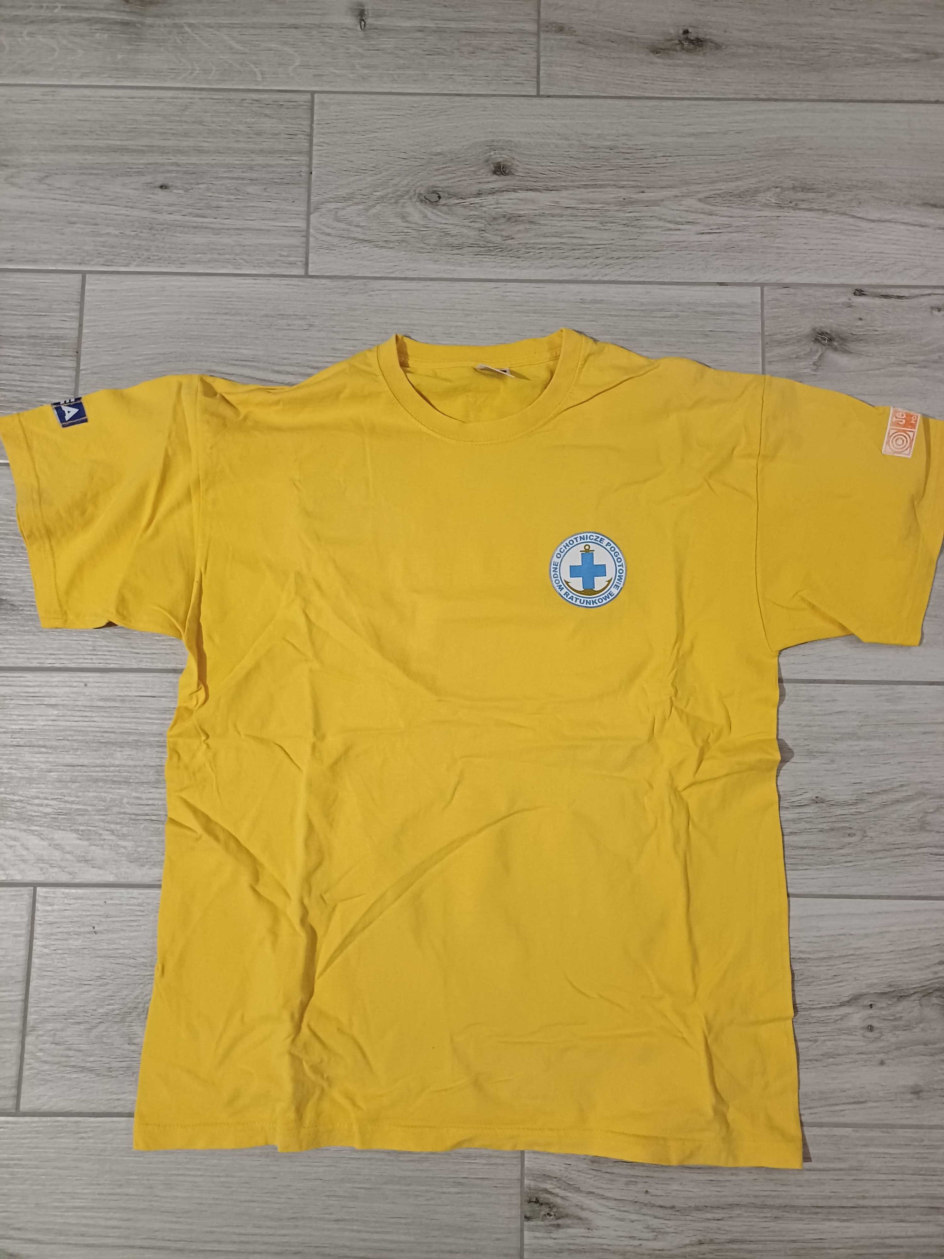 Koszulka ratownik wodny WOPR żółta