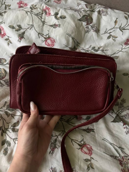 Женская сумка кожаная