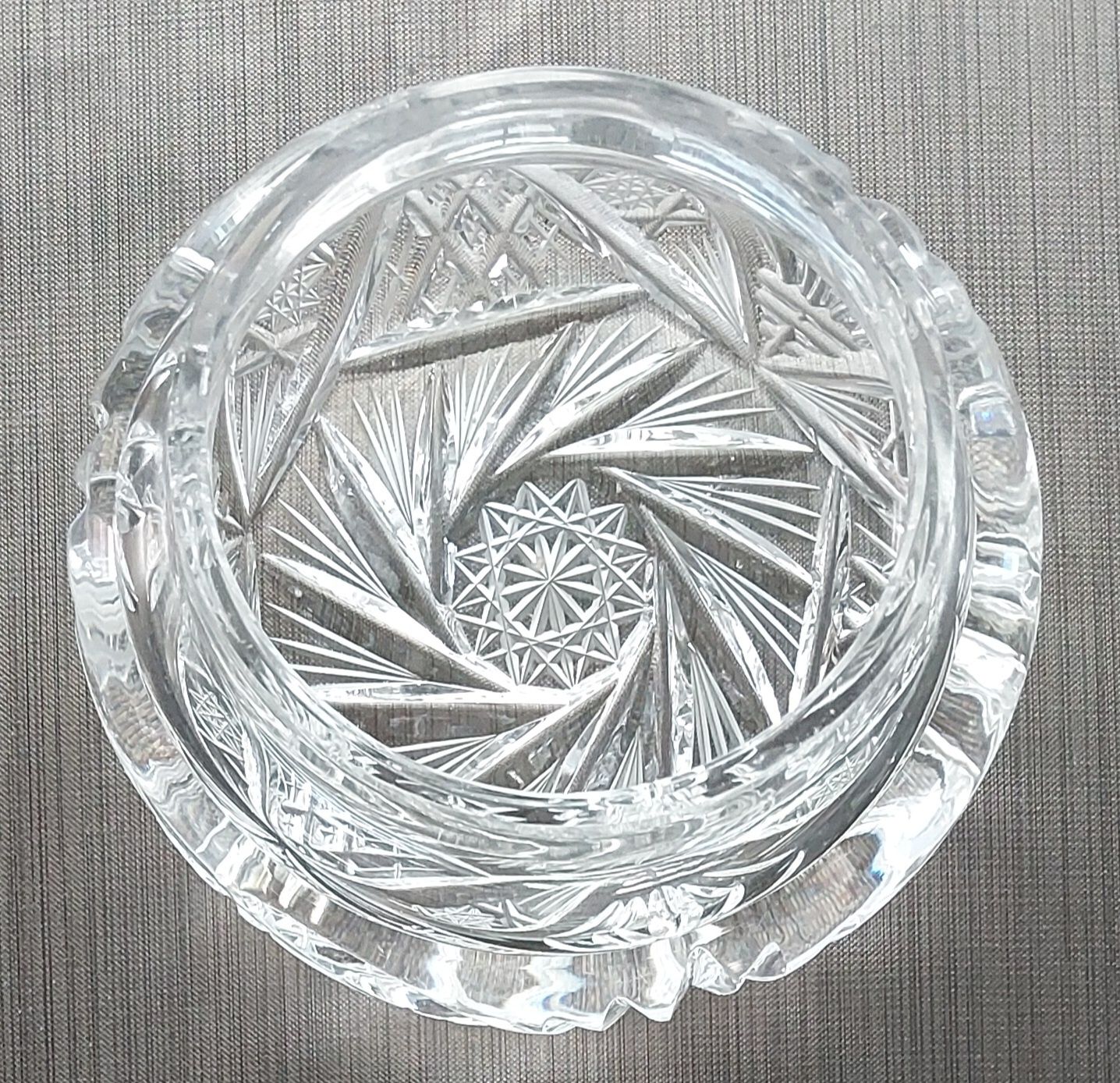 Kryształowe naczynie  - PRL