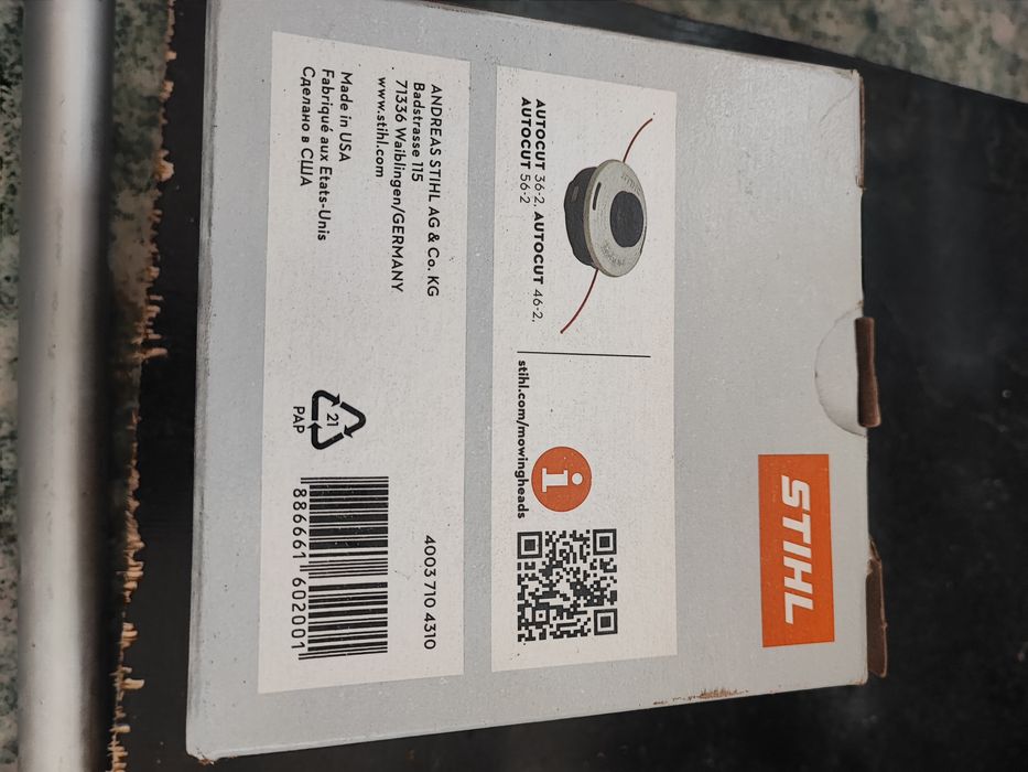 Głowica do kosy FS Stihl autocut 46-2+wkład szpulowy+smar