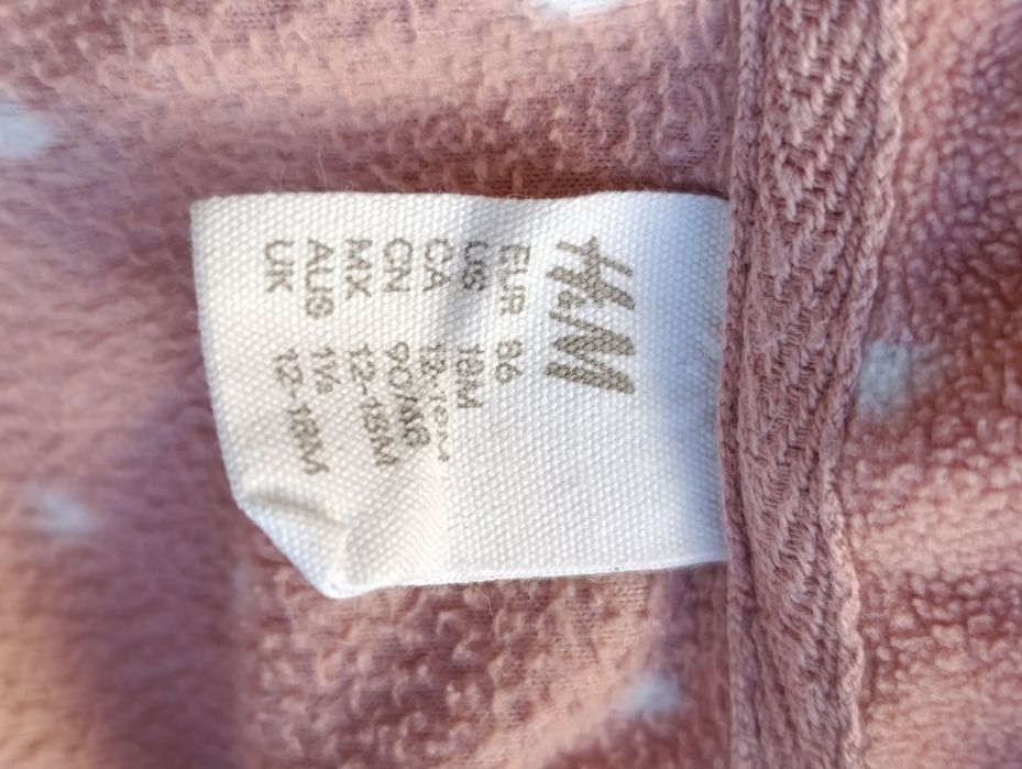 Флісовий костюм hm на дівчинку