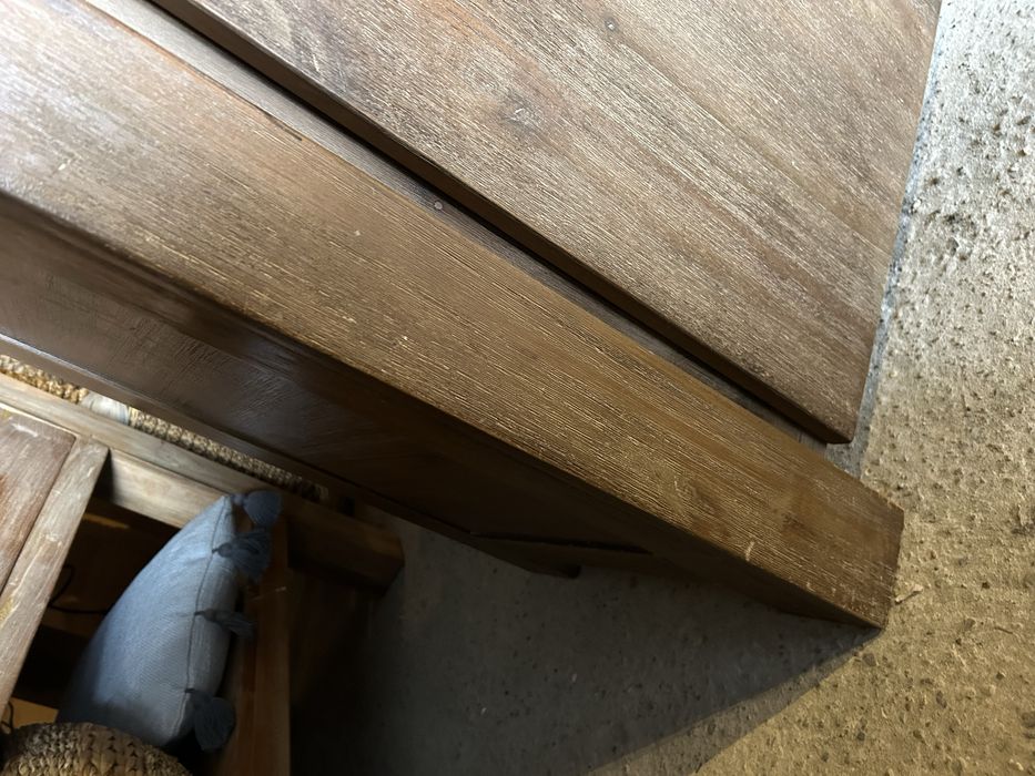 Komoda drewniana rustykalna farmhouse akacja