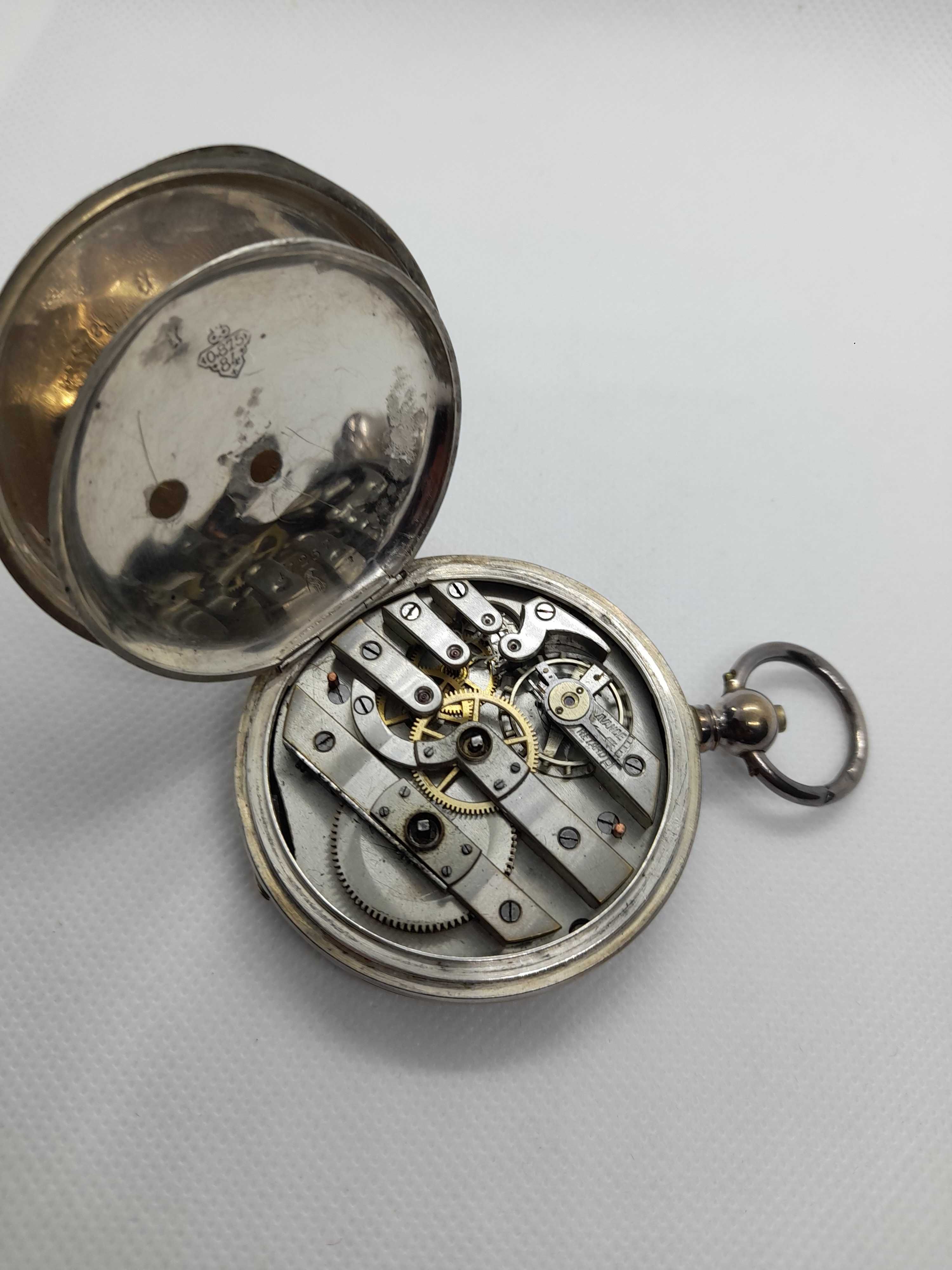 Zegarek srebro kieszonkowy Tobias lX wiek