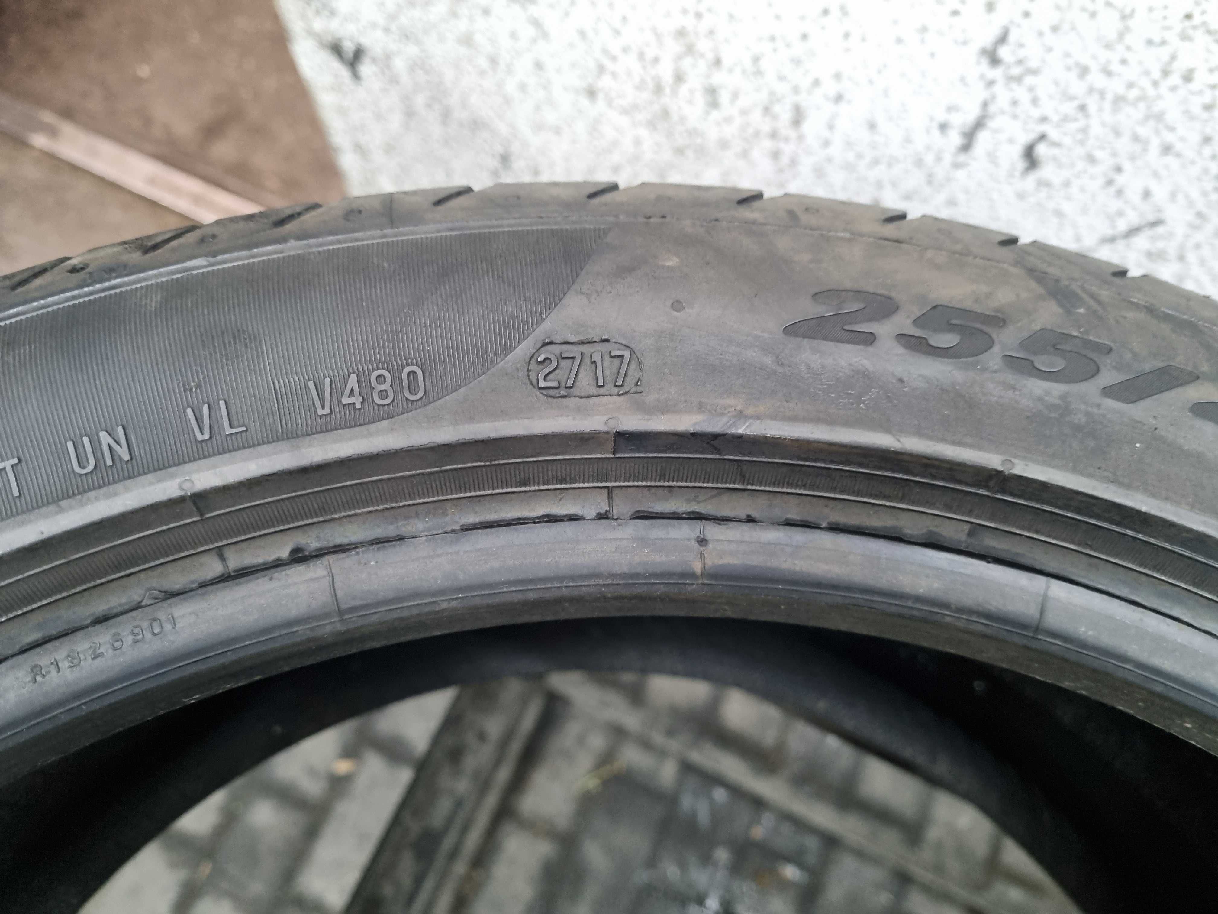 255/40ZR19 96Y Pirelli Pzero D.2717