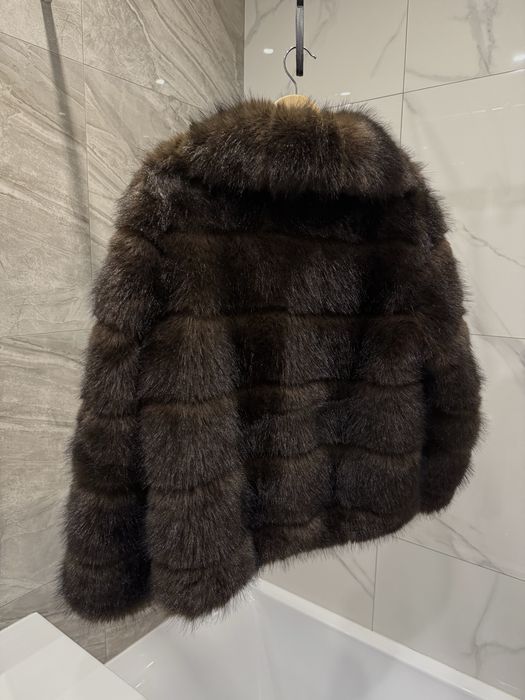шоколадна шуба під норку
