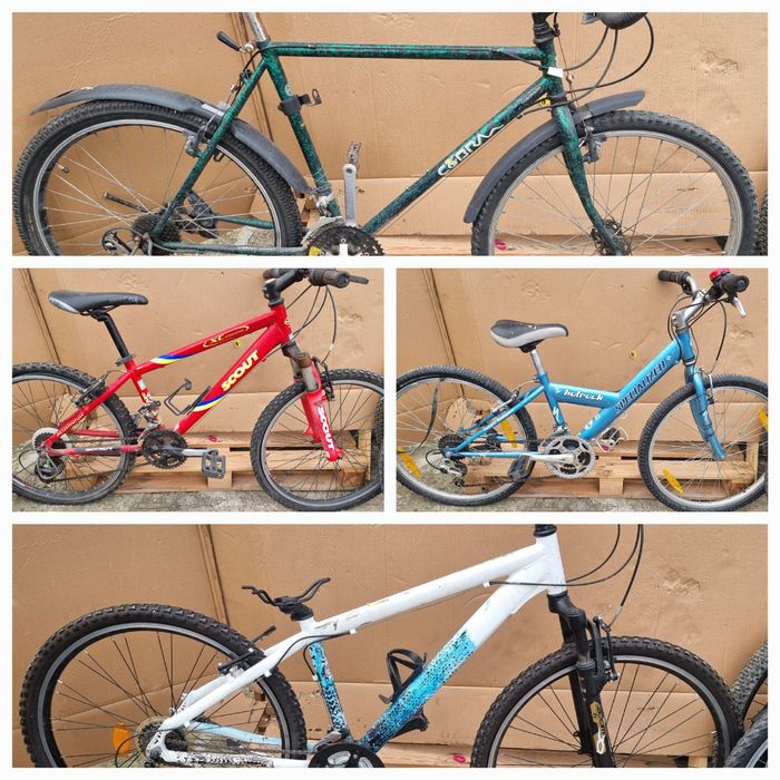 Велосипеди б.у опт гірські та дорожні/планетарні втулки дешево