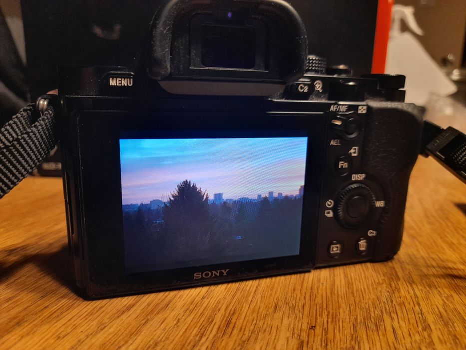 Aparat Sony a7 pierwsza wersja, stan dobry-