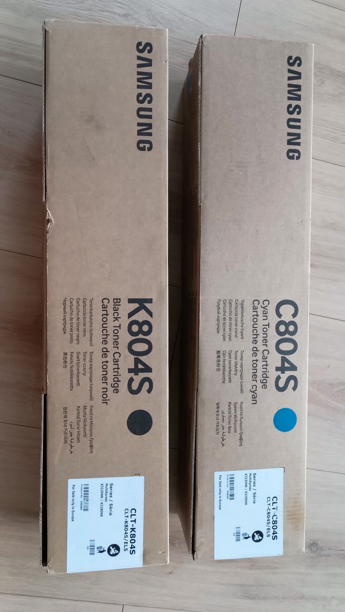 2 szt Toner oryginalny Samsung MutliXpress X3220 X3280.  CLT-K804S CLT