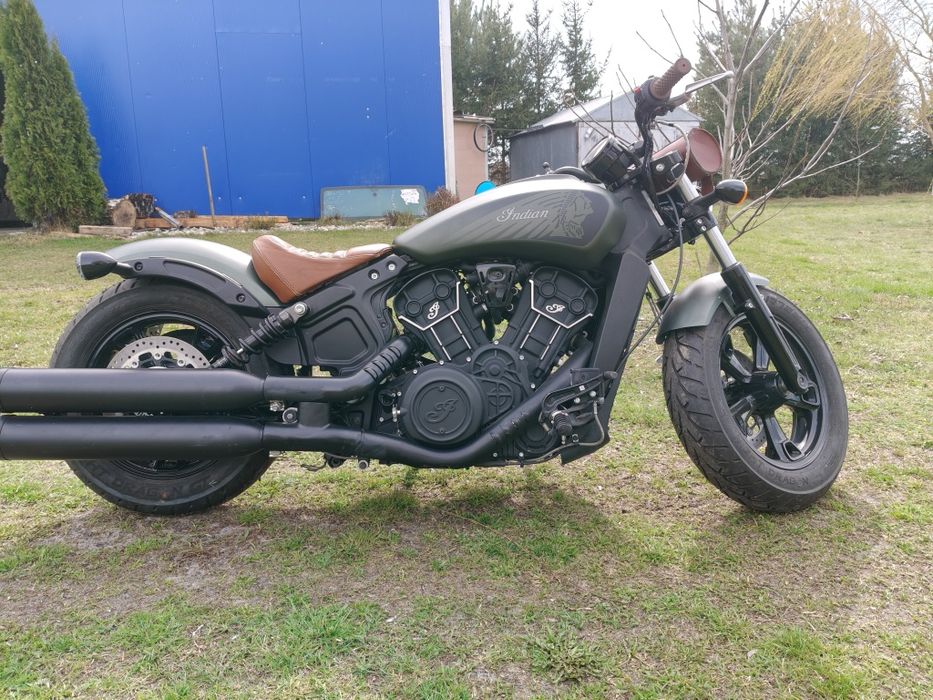 Indian Scout Sixty Bobber" nówka"