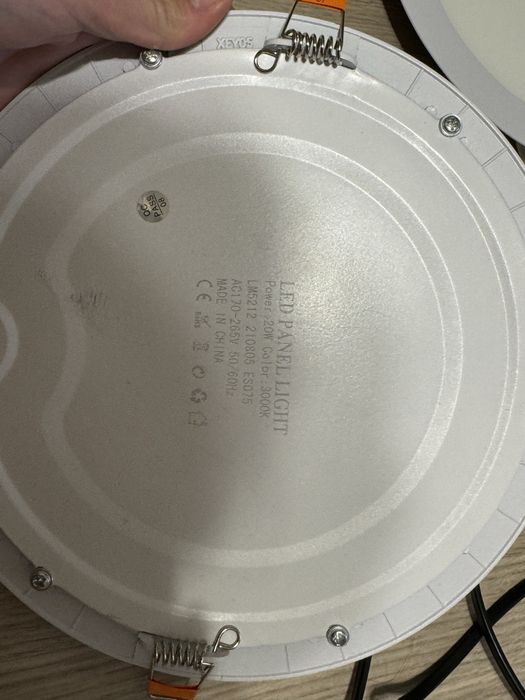 Світлодіодний світильник 20W LED 5 шт.