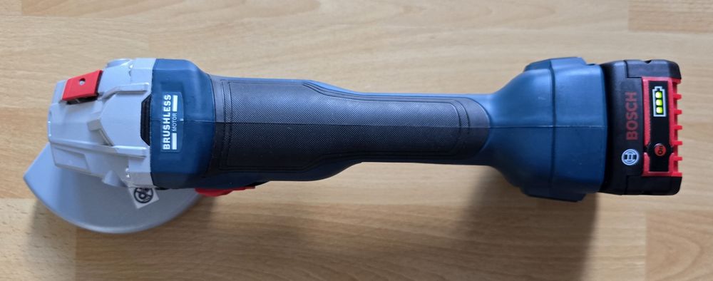 BOSCH GWS 18V-10 Szlifierka Kątowa Flex Diax 2xAku5.0Ah Ładowarka NOWA