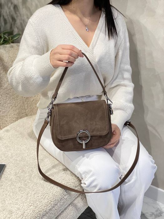 Сумка замшева Polina&Eiterou