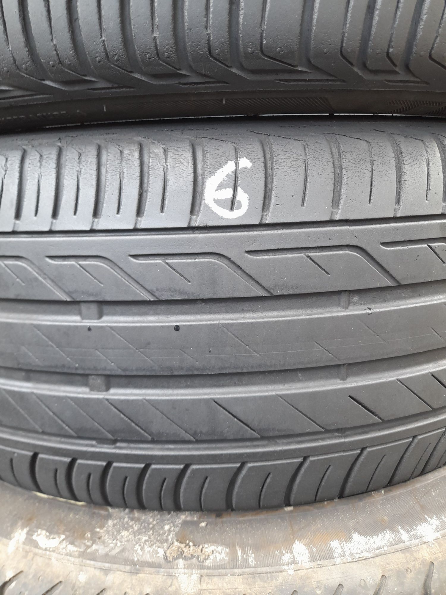 Opony używane 225/45/17 bridgestone runflat 2x6 mm