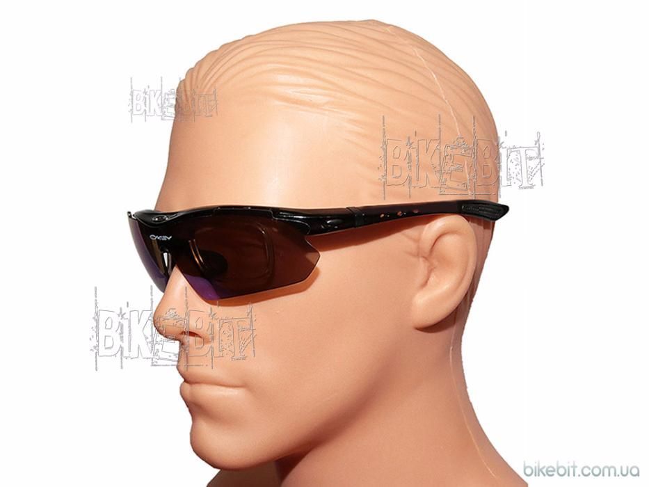 АКЦІЯ! Окуляри тактичні армійські OAKLEY Polarized 5 лінз військові