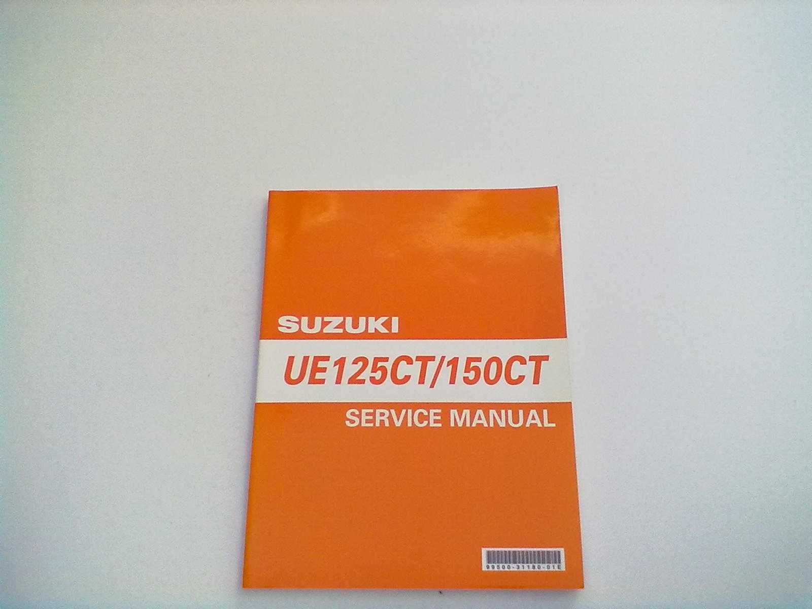 Manual Técnico Oficial Suzuki UE 125CT-150CT