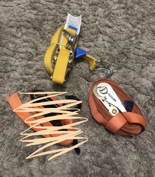 Стягуючі вантажні ремні