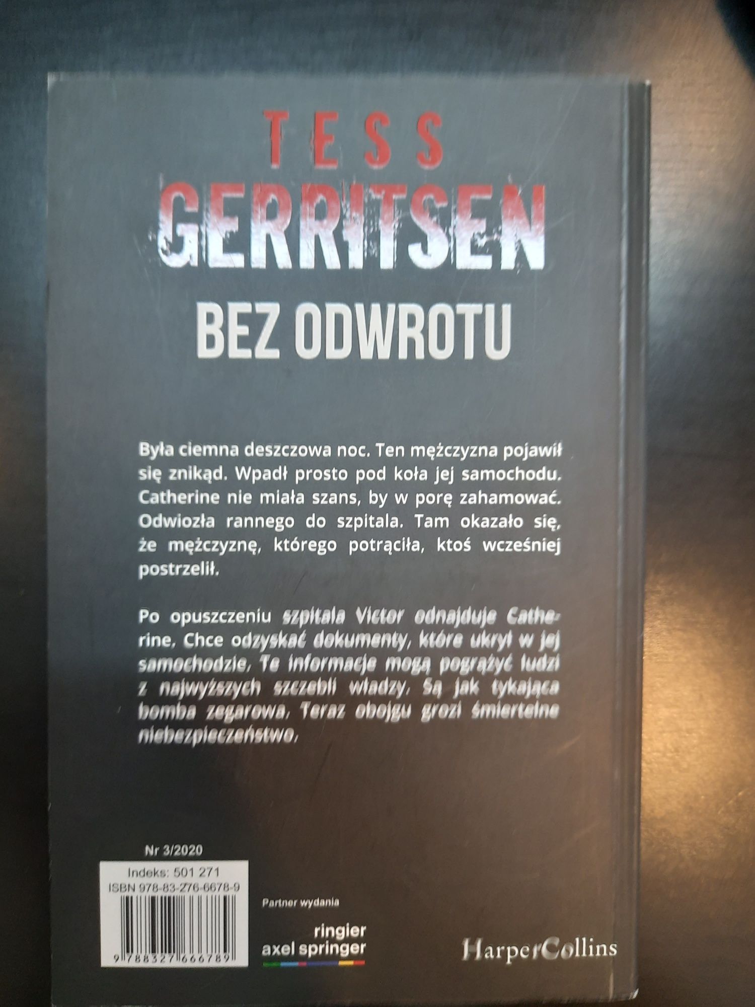 Bez odwrotu Tess Gerritsen